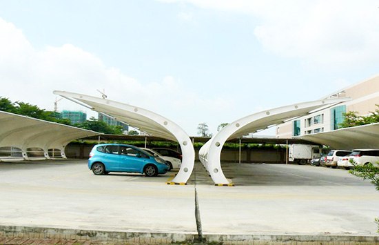 文化展廳膜結(jié)構(gòu)